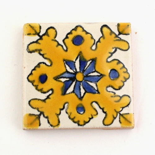 CARO 手描きタイル 薄 06 5x5