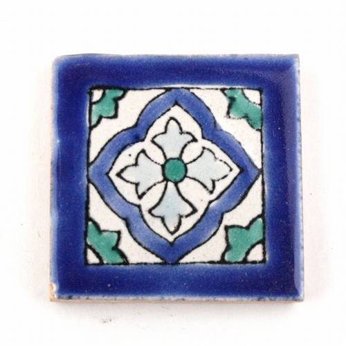 CARO 手描きタイル 薄 09 5x5