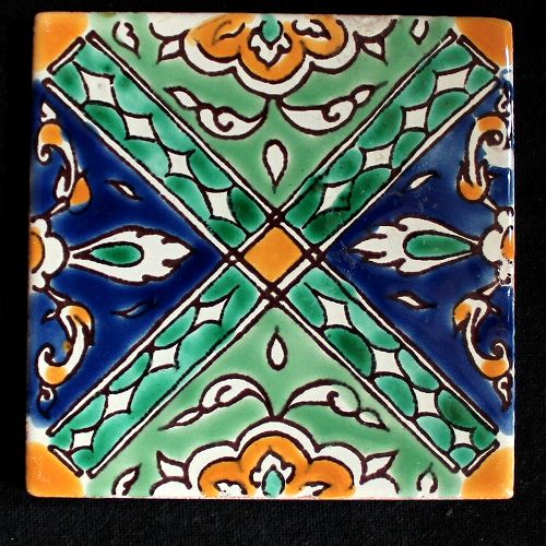 CARO チュニジア手描きタイル 10x10 薄 20