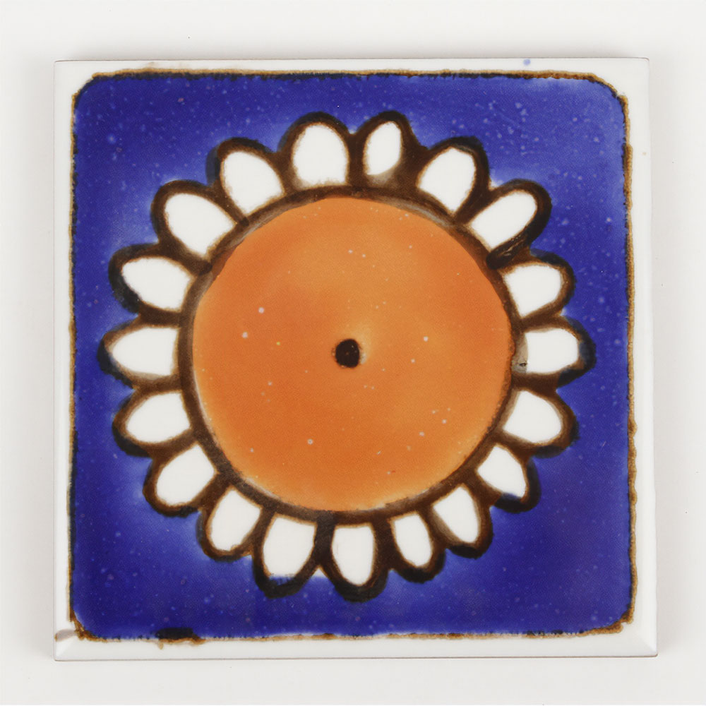 CARO チュニジア手描きタイル 10x10 薄 115