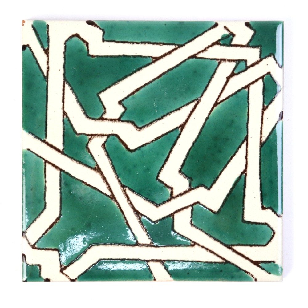 CARO チュニジア手描きタイル 10x10 薄 120