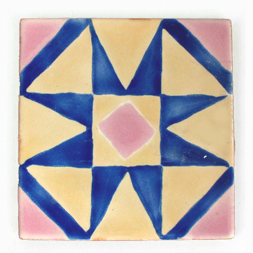 CARO チュニジア手描きタイル 10x10 薄 18