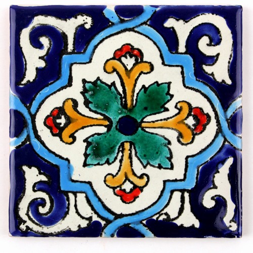 GARBI 手描きタイル 薄 56 10x10