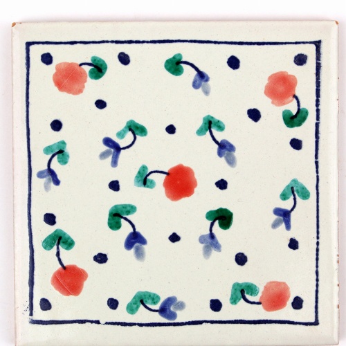 CARO チュニジア手描きタイル 薄10X10　59