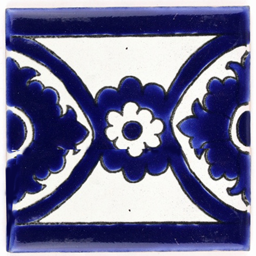 CARO チュニジア手描きタイル 薄10X10　68