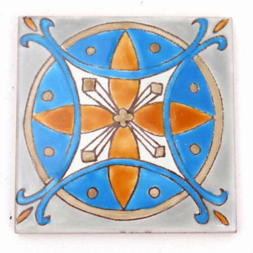 CARO チュニジア手描きタイル 薄10X10　80