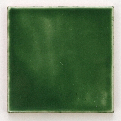 CARO チュニジアタイル 10x10 薄 単色 緑