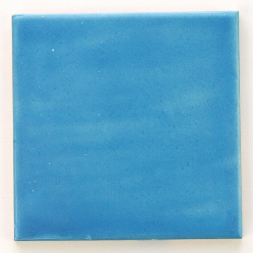 CARO チュニジアタイル 10x10 薄 単色 ターコイズ