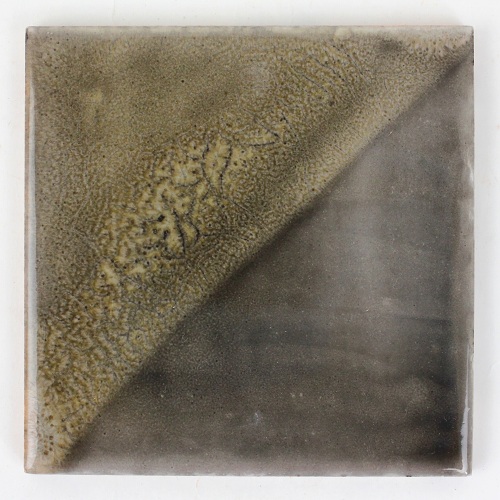 CARO チュニジアタイル 10x10 薄 2色 濃グレーx墨黒