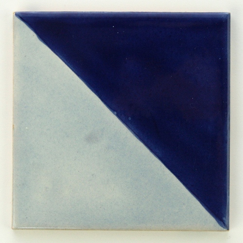 CARO チュニジアタイル 10x10 薄 2色 青xサックス