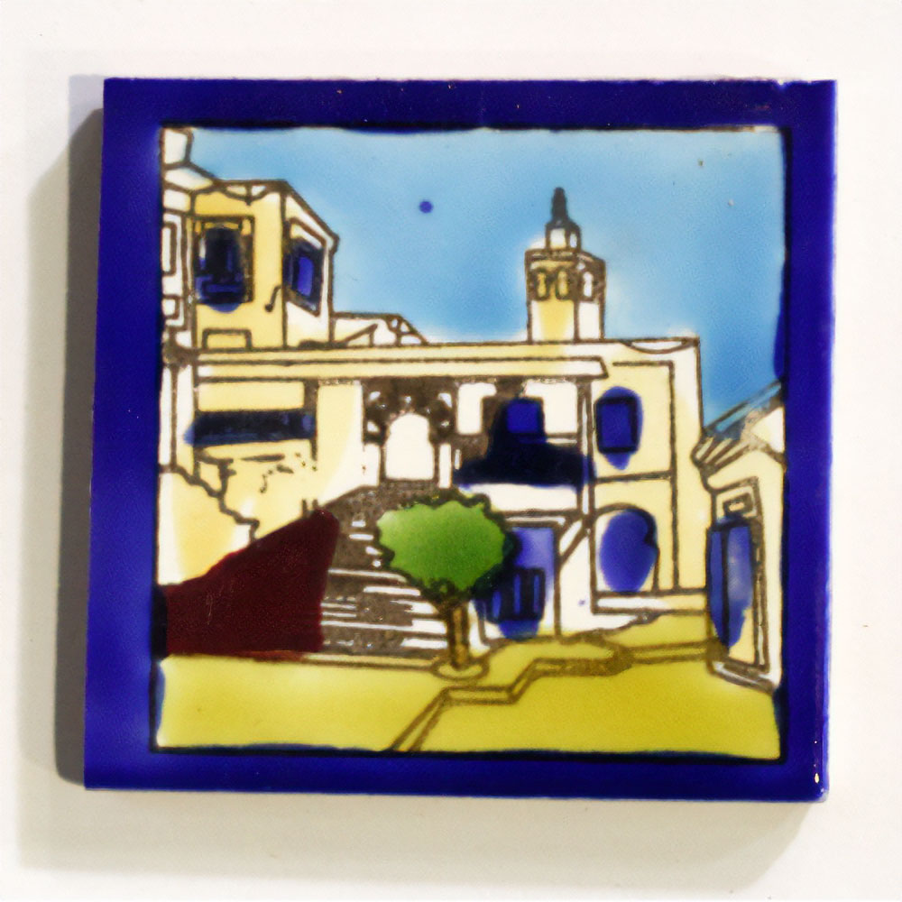 絵タイルD 7.5x7.5 003モスク 類似柄