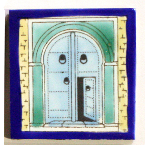 絵タイルD 7.5x7.5 017モスク 類似柄