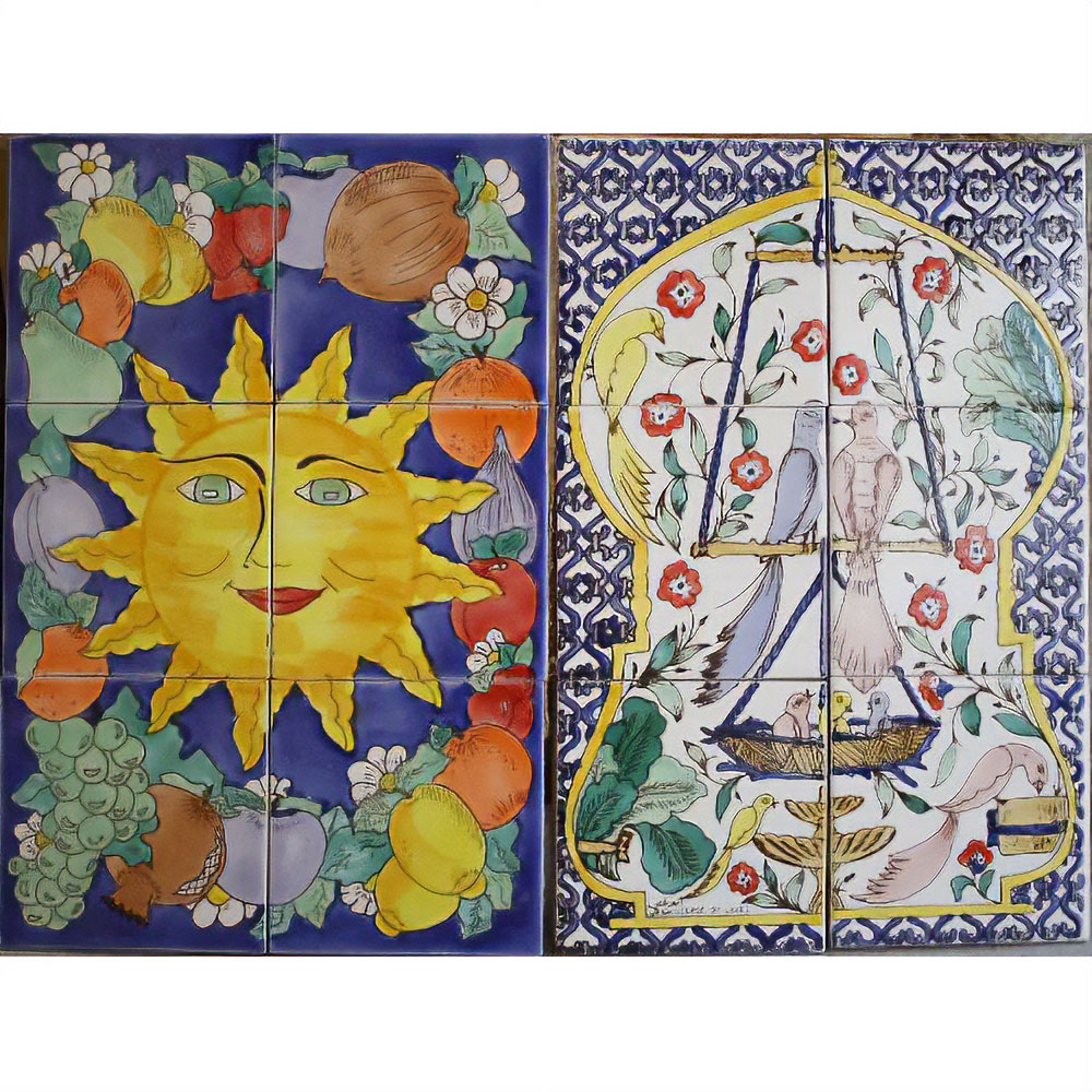 タイル板 15x15 6枚貼