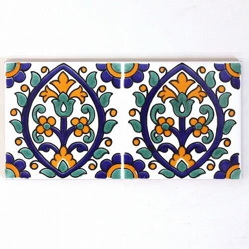 チュニジアプリントタイル10×20 SIDI KALEM