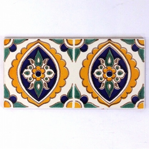 チュニジアプリントタイル10×20 SIDI SLIMENE