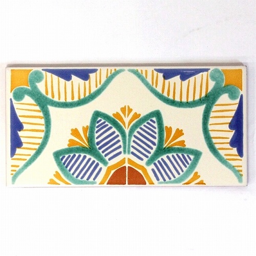 チュニジアプリントタイル10×20 HOURIA