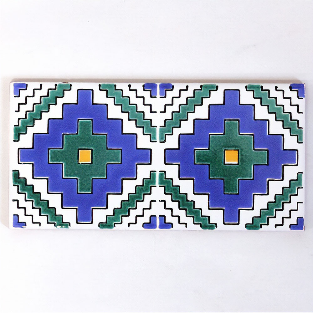 チュニジアプリントタイル10×20 KLIM