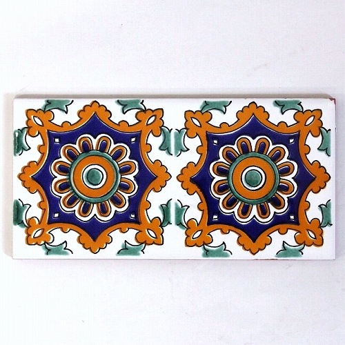 チュニジアプリントタイル10×20 MINI FES