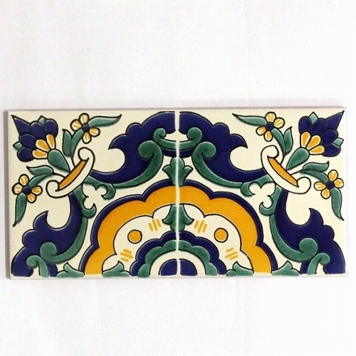 チュニジアプリントタイル10×20 RIADH