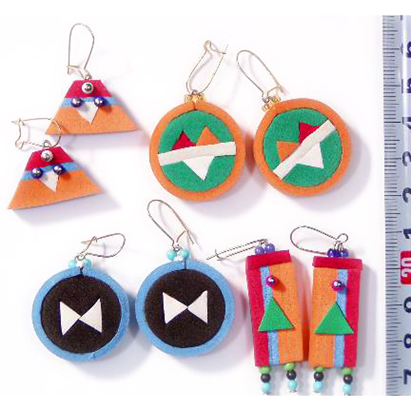 ズールー耳パッドピアス