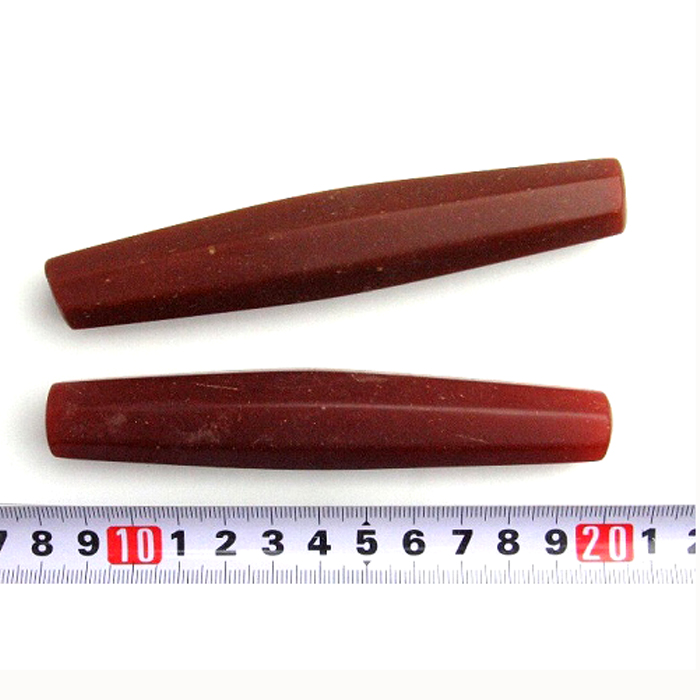 カーネリアン風特大ビーズ バラ