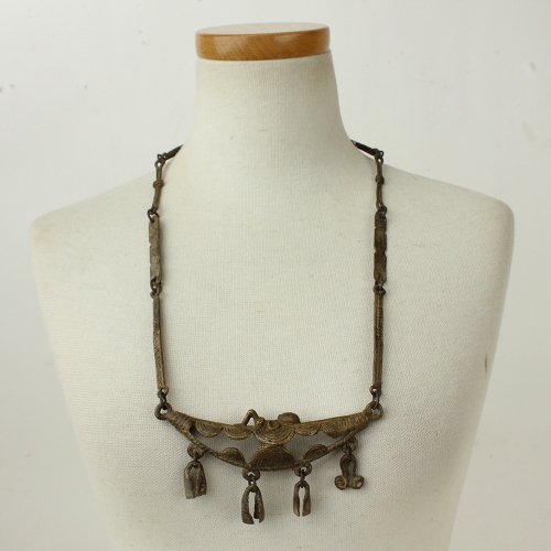 ホゴン(ドゴン)真鍮結婚式ネックレス 02一点物